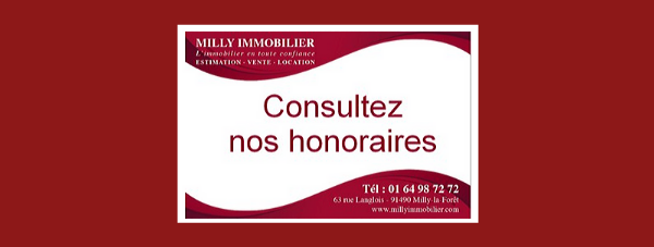 Consultez nos honoraires